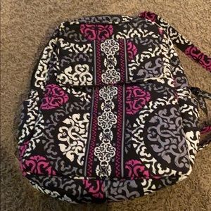 Vera Bradley Small Backpack in Canterberry Magenta